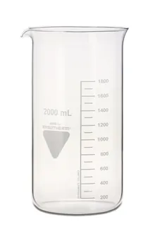 Pahar Berzelius RASOTHERM, înalt, 2000 ml, 10 bucăți