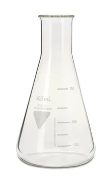Balon Erlenmeyer RASOTHERM cu gât îngust, 300 ml, 10 bucăți