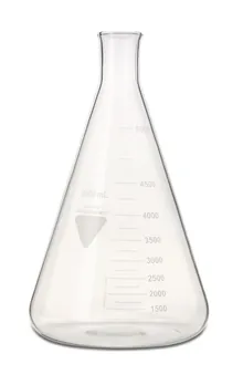 Balon Erlenmeyer RASOTHERM cu gât îngust, 5000 ml, 1 bucată