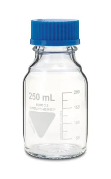 Sticlă RASOTHERM din sticlă transparentă cu filet, 250 ml, 10 bucăți