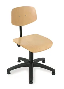 Scaun de birou model Eco, fag, glisiere, 1 bucată