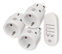 Set întrerupător la distanță, 4 piese, 148 x 100 x 54 mm, 1 set
