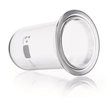 Fiolă de reacție cu flanșă plată, DURAN®,, cu canelură, 1000 ml, 1 buc.