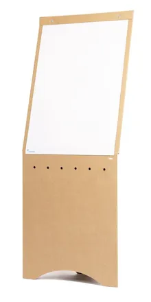 Flipchart reciclabil, 700 x 430 x 1780 mm, 1 bucată