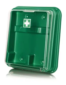 Sekuroka®-wall cutie, ABS, pentru 2 flacoane de spălare ochi, 1 bucată