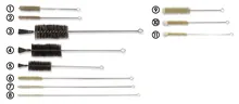 Rotilabo®-brushes, model 2, bronz 0.15, perie L 100, Ø 15 mm, 5 unit(s)