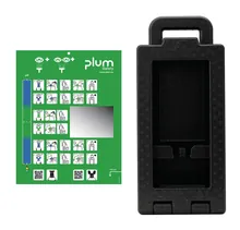 Plum iBox 1 fără conținut, poate conține 1 flacon pentru spălarea ochilor, 1 bucată