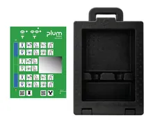 Plum iBox 2 fără conținut, poate conține 2 flacoane pentru spălarea ochilor, 1 bucată