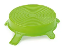 Capac de silicon DURAN®, Verde, XL, Ø 102-120 mm, 1 bucată