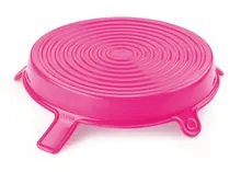 Capac de silicon DURAN®, Roz, XXL, Ø 132-147 mm, 1 bucată