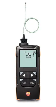 Dispozitiv de măsurare a temperaturii, testo 925, 1 bucată