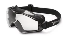 Ochelari de protecție panoramică 6X3 Black Edition, sistem de ventilație indirectă, 1 bucată