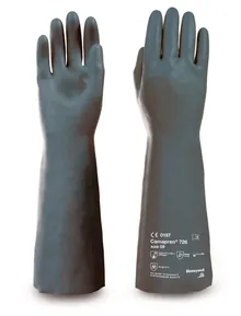 Mănuși de protecție chimică, Camapren 726, negre, 385-415mm, mărimea 9, 1 pereche