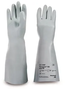 Mănuși din cloropren, Tricopren 725, L390-410 mm, mărimea 8, 1 pereche