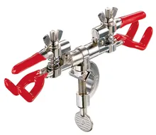 Suport Rotilabo®-burette, din zinc turnat sub presiune, pentru 2 biurete, 1 buc.