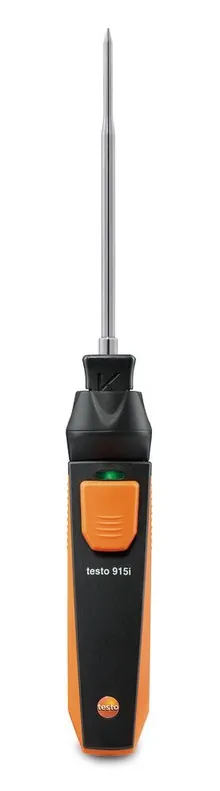 Termometru testo 915i, Cu senzor de imersie/sondă de penetrare, 1 unit(s)