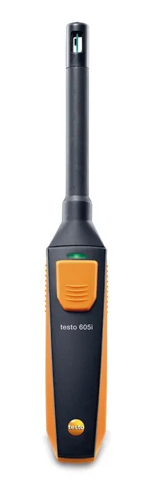 Termohigrometru testo 605i, -20 până la +60 °C, 0 până la 100% UR, 1 unit(s)