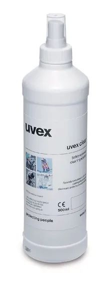 Lichid de curățare ochelari UVEX, flacon spray de 0.5 l, 1 bucată