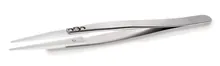 ROTILABO® pensetă ceramică, Cu mâner din oțel inoxidabil, dreaptă, bontă 2mm, 1 bucată