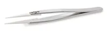 ROTILABO® pensetă ceramică, Cu mâner din oțel inoxidabil, dreaptă, vârf 0.7mm, 1 bucată