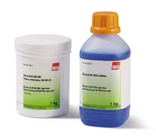 Ulei siliconic M 1000, colorat roșu, 1 kg, plastic