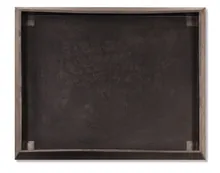 Barieră igienică de trecere, cauciuc natural, negru, 98x81 cm x 47 mm, 1 bucată