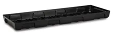 Tavă de colectare pentru butoaie mici, PE, 130x50 cm, capacitate de reținere 36 l