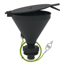 Pâlnii de siguranță b.safe 180 PE-EX, Mauser, cu sită și capac fără tub de umplere