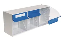 Recipiente de stocare MultiStore, 3 compartimente, 1 bucată