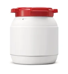 Butoi cu gât larg, HDPE, 5 l, 1 bucată