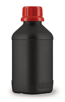 Sticlă cu gât îngust 308/310 negru, 1000 ml, fără mâner, 64 bucăți