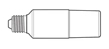 Bec LED E27, 12 W, pentru lampă de birou Office, 1 unitate