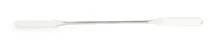 Spatulă micro-dublă, oțel inoxidabil 18/10, lățime 3 mm, lungime 130 mm, 1 bucată