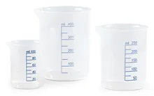 Pahar Berzelius, PP, cu cioc, 50 ml, 1 bucată