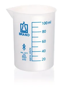 Pahar Berzelius, ETFE, cu cioc, 100 ml, 1 bucată