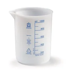 Pahar Berzelius, ETFE, cu cioc, 600 ml, 1 bucată