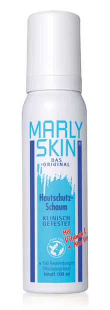 Spumă de protecție pentru mâini Marly-Skin®, nutritivă, impermeabilă, 100 ml, 1 bucată