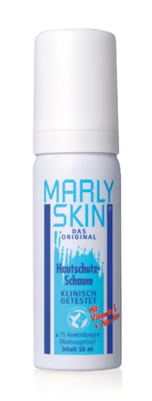 Spumă de protecție pentru mâini Marly-Skin®, nutritivă, impermeabilă, 50 ml, 1 bucată
