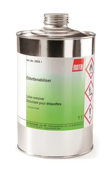 Îndepărtător de etichete, 1 l Etikettenablöser, rein pflanzlich, 1 l, tablă
