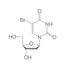 5-Bromo-2'-deoxiuridină, min. 99 %, pentru biochimie, 250 mg, sticlă