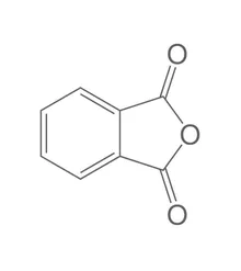 Anhidridă ftalică, min. 98 %, pentru sinteză, 1 kg, plastic