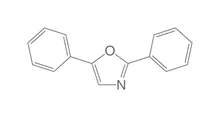 2,5-Difeniloxazol, aprox. 99 %, pentru scintilație, 500 g, plastic