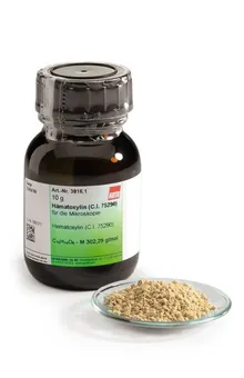 Hematoxilină (C.I. 75290), pentru microscopie, 50 g, sticlă