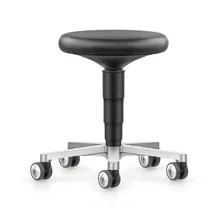 Scaun pentru cameră curată, imitație piele, 450-650 mm, 1 bucată