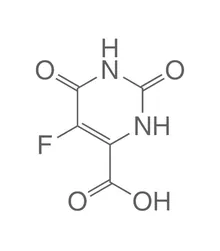 Acid 5-fluoroorotic, min. 98 %, pentru biochimie, 1 g, sticlă