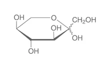L(-)-Sorboză, min. 98 %, pentru biochimie, 25 g, plastic