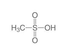 Acid metansulfonic, 70 %, pentru sinteză, 1 l, sticlă