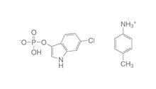 Sare de p-toluidină a 6-cloro-3-indoxil fosfatului, 50 mg, >=98 %, pentru biochimie