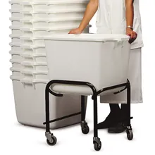 Cărucior cu cuvă, LDPE, cuvă, 1 bucată(ți)