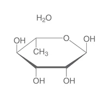 L(+)-Ramnoză monohidrat, min. 98 %, pentru biochimie, 5 g, sticlă